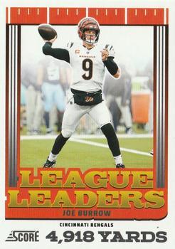 2025 Score League Leaders Joe Burrow #1