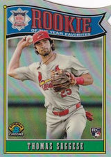2025 Bowman Rookie of the Year Favorites Thomas Saggese #ROY-6