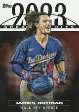 2024 Topps Series 1 2023 Greatest Hits James Outman #23GH-31