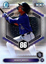 2026 Bowman Bowman Scouts' Top 100 Roldy Brito #BTP-86
