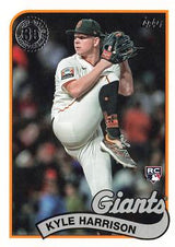 2024 Topps Series 1 1989 Topps Baseball Kyle Harrison #89B-95