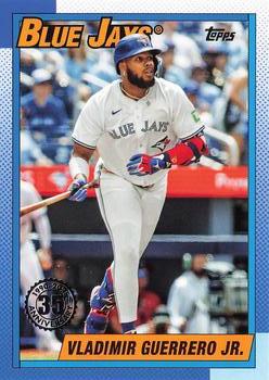 2025 Topps Series 1 1990 Topps Baseball Vladimir Guerrero Jr. #T90-12