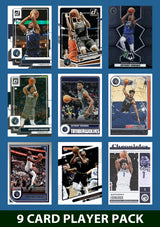 Anthony Edwards 9 Card Player Pack 2023-24 Hoops Panini Minnesota Timberwolves