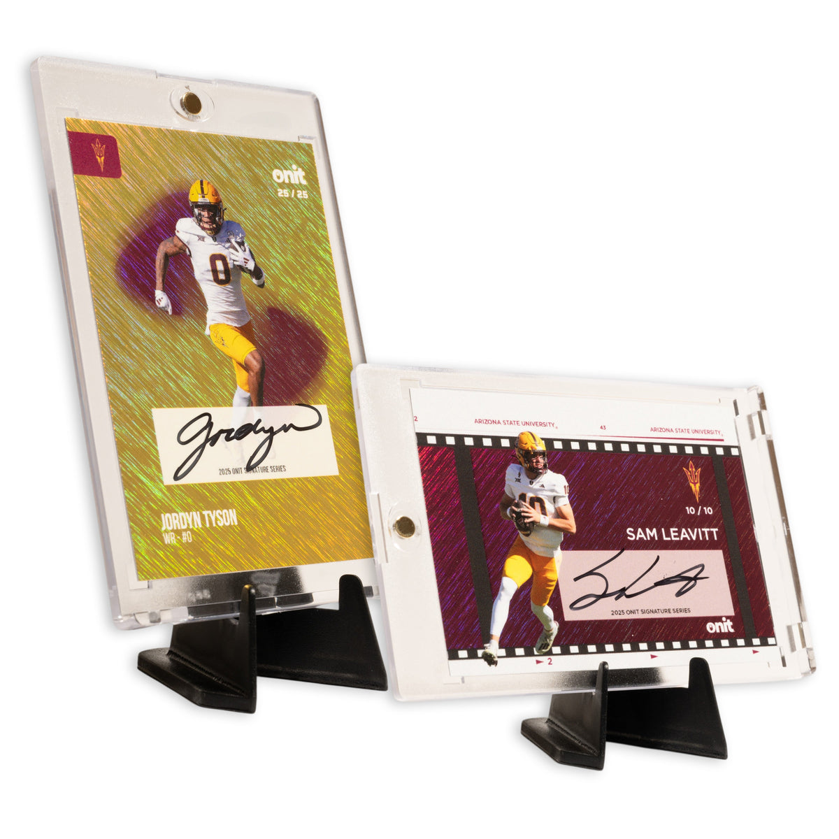 Arizona State University Football 2025 Trading Cards - Platinum Box hand-collated team set