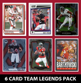 Atlanta Falcons 6 Card Legends Pack Donruss Topps Panini Deion Sanders Matt Ryan