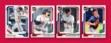 2026 Donruss Baseball Team Set 4 Cards Atlanta Braves Jones Caminiti