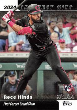 2025 Topps Series 1 2024 Greatest Hits Rece Hinds #GH-22
