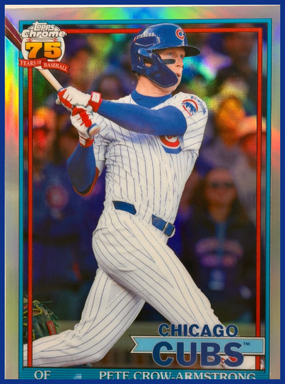2026 Topps Chrome 1991 Topps Pete Crow-Armstrong #91CB-14