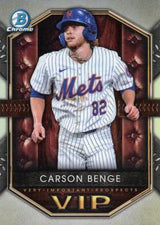 2025 Bowman Very Important Prospects Carson Benge #VIP-17