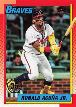 2025 Topps Series 1 1990 Topps Baseball Ronald Acuña Jr. #T90-75