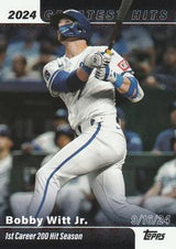 2025 Topps Series 1 2024 Greatest Hits Bobby Witt Jr. #GH-6