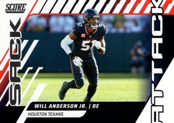 2025 Score Sack Attack Will Anderson Jr. #9