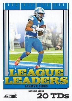 2025 Score League Leaders Jahmyr Gibbs #5