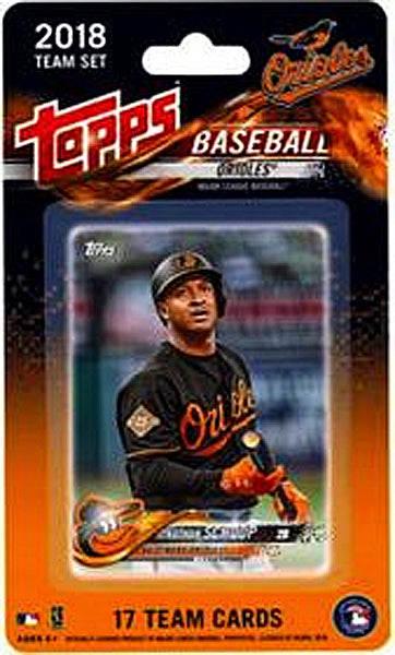 2018 Topps Baltimore Orioles Factory Sealed Team Set Manny Machado Adam Jones