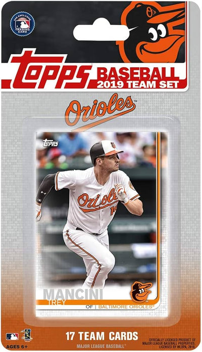 2019 Topps Baltimore Orioles Factory Sealed Team Set Trey Mancini Cedric Mullins RC
