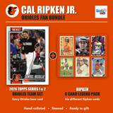Cal Ripken Jr. Baltimore Orioles Baseball Fan Bundle - 2026 Topps Series 1 & 2 Team Set + 6 Card Legend Pack