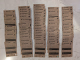 2025-26 Parkhurst Hockey Base Set Starter 62 Cards - McDavid, Bedard, Ovechkin