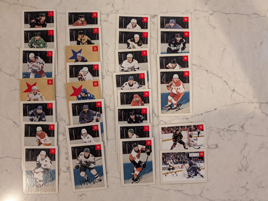 2025-26 Parkhurst base set small batch fronts (columns)