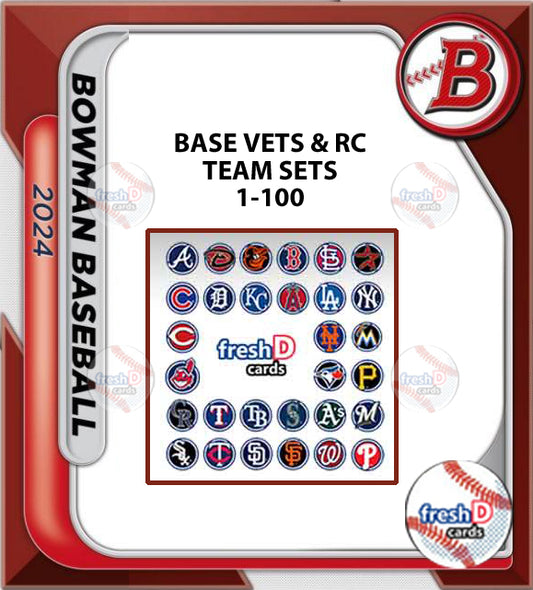 2024 BOWMAN Veterans & RC Team Set Texas Rangers Evan Carter RC Jung Seager