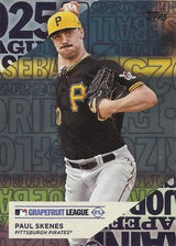 2025 Topps Series 1 Training Grounds Paul Skenes #TG-23