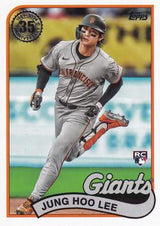 2024 Topps Update 1989 Topps Baseball 35th Anniversary Jung Hoo Lee #89US-28