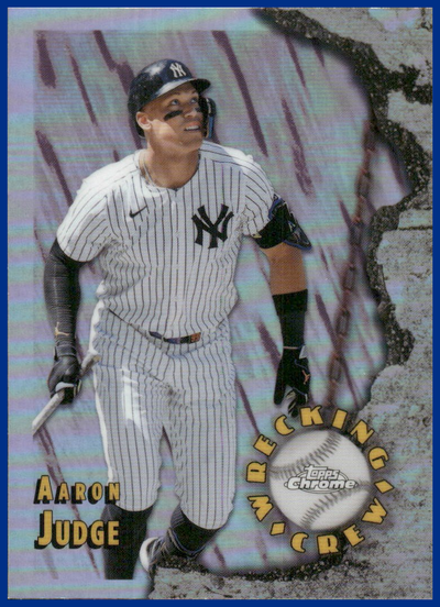 2026 Topps Chrome Wrecking Crew Aaron Judge #WC-1