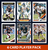 Brian Urlacher 6 Card Football Legend Pack 2023 2021 2019 Score Donruss Topps Chicago Bears