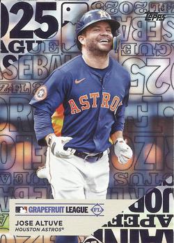 2025 Topps Series 1 Training Grounds Jose Altuve #TG-9