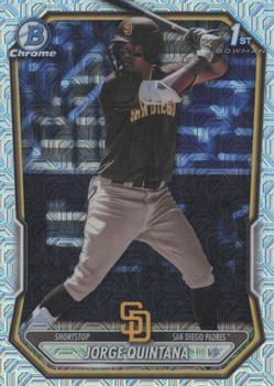2026 Bowman Chrome Prospects Mega Box Mojo Refractor Jorge Quintana #BCP-93