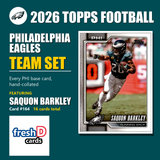 2026 Topps Football Philadelphia Eagles Team Set - Complete Hand-Collated Card Set