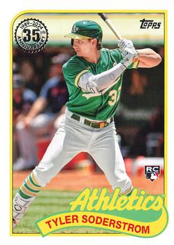 2024 Topps Series 1 1989 Topps Baseball Tyler Soderstrom #89B-100