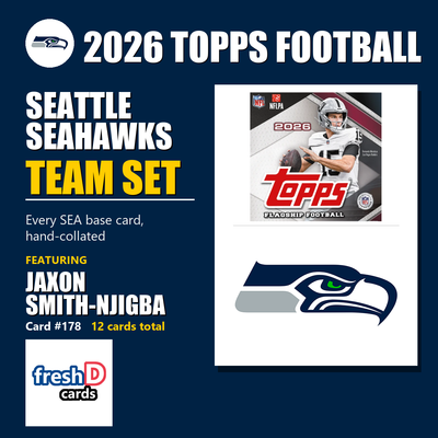 Seattle Seahawks 2026 Topps Football team set