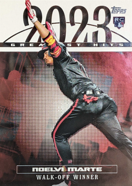 2024 Topps Series 1 2023 Greatest Hits Noelvi Marte #23GH-30