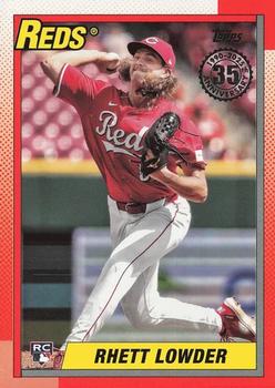 2025 Topps Series 1 1990 Topps Baseball Rhett Lowder #T90-91