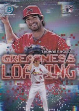 2025 Bowman Greatness Loading Thomas Saggese #GL-22