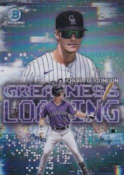 2025 Bowman Greatness Loading Charlie Condon #GL-7
