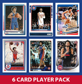 Cade Cunningham 6 Card Player Pack 2025 2024 2023 Donruss Hoops Bowman Detroit Pistons