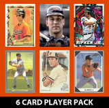 Cal Ripken Baltimore Orioles 6 Card Legend Pack Topps Bowman 2025 2024 2023