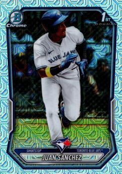 2026 Bowman Chrome Prospects Mega Box Mojo Refractor Juan Sanchez #BCP-25