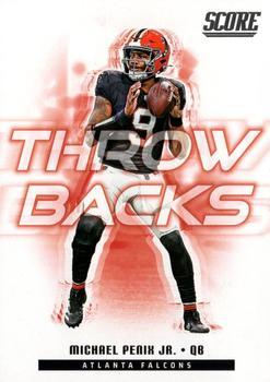 2025 Score Throwbacks Michael Penix Jr. #13