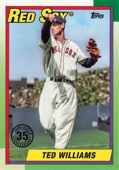 2025 Topps Series 1 1990 Topps Baseball Ted Williams #T90-26