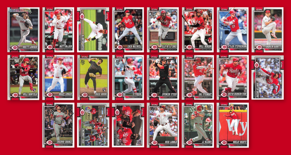 2026 Topps Series 1 & 2 Baseball Team Set 22 Cards Cincinnati Reds Cruz Greene