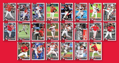 2026 Topps Series 1 & 2 Baseball Team Set 22 Cards Cleveland Guardians Ramírez Kwan