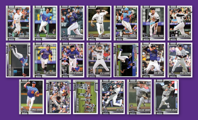 2026 Topps Series 1 & 2 Baseball Team Set 20 Cards Colorado Rockies Bryant Tovar