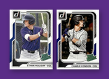 2026 Donruss Baseball Team Set 2 Cards Colorado Rockies Holliday Condon