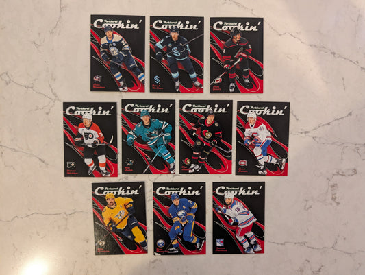 2025-26 Parkhurst Cookin' starter set - 10 cards