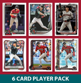 Corbin Carroll 6 Card Player Pack 2026 2025 2024 Topps Bowman Arizona Diamondbacks