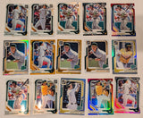 2026 Donruss Optic Oakland Athletics Parallel Lot 15 Cards - Jose Canseco, Rickey Henderson, Nick Kurtz - Optic & Foil Parallels