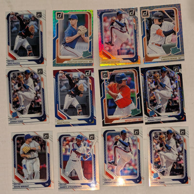 2026 Donruss Optic mets parallel lot