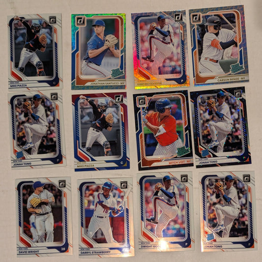 2026 Donruss Optic mets parallel lot